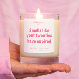 30th Birthday Gift | Twenties Have Expired Candle
