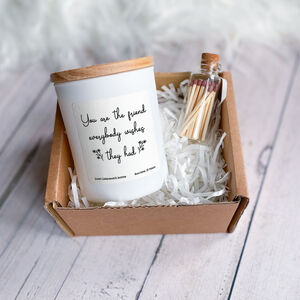 Candle Set With Mini Matches For Friend