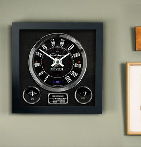 Classic Personalised Ford Cortina 1600 E Speedometer Wall Clock
