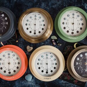 Customisable Zodiac Moon Phase Clock