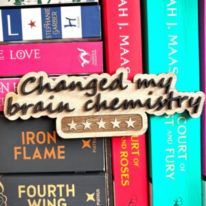 Five Star Genre Divider Bookshelf Sign