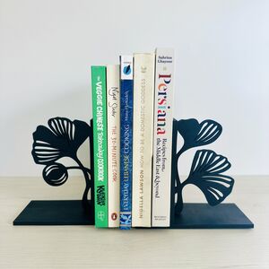 Ginkgo Leave Flower Bookends