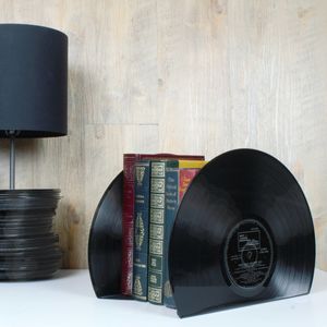 Large Vinyl Record Bookends LP's
