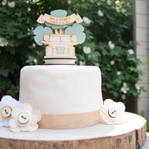 Personalised 4x4 Car Wedding Cake Topper