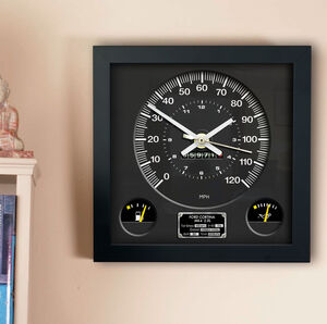 Personalised Ford Cortina Mk4 2 L Speedometer Wall Clock