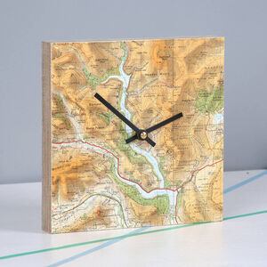 Personalised Map Location Wall Clock