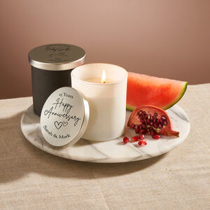 Personalised Watermelon Pomegranate Scented Candle