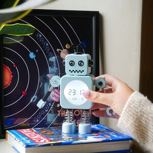Robot Time Bedside Alarm Clock