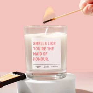 Smells Like Maid Of Honour Proposal