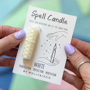 Spell Candle Purification, Protection And Meditation