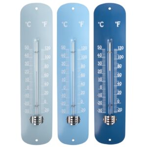 Thermometer Three Shades Of Blue