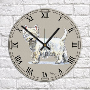 Westie Clock