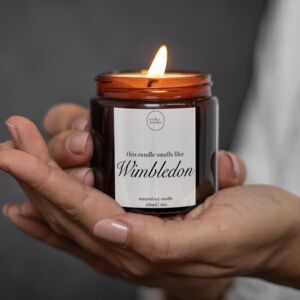 Wimbledon Candle And Matches, Tennis Fan Gifts