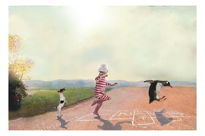 Hopscotch - Wall Art Print, 18x12