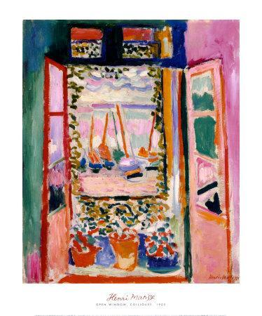 Open Window, Collioure, 1905 - Wall Art Print, 20x24