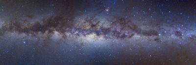 Panorama View of the Center of the Milky Way - Photographic Print, 24x8