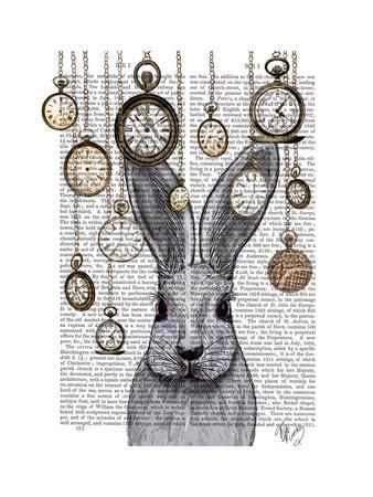Rabbit Time - Wall Art Print, 9x12
