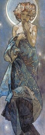 Sterne: Der Mond, 1902 - Giclee Print, 8x24
