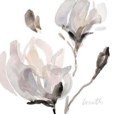 Tonal Magnolias I - Wall Art Print, 16x16