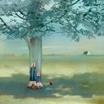 You and Me - Wall Art Print, 16x16